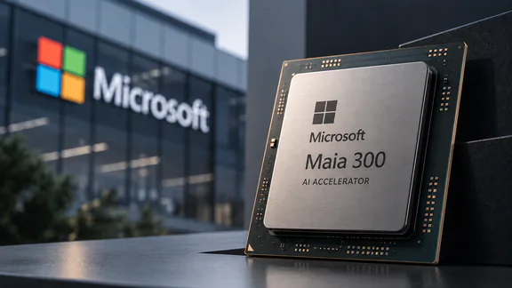 Microsoft präsentiert AI-Chip Maia 300, der 2027 implementiert wird