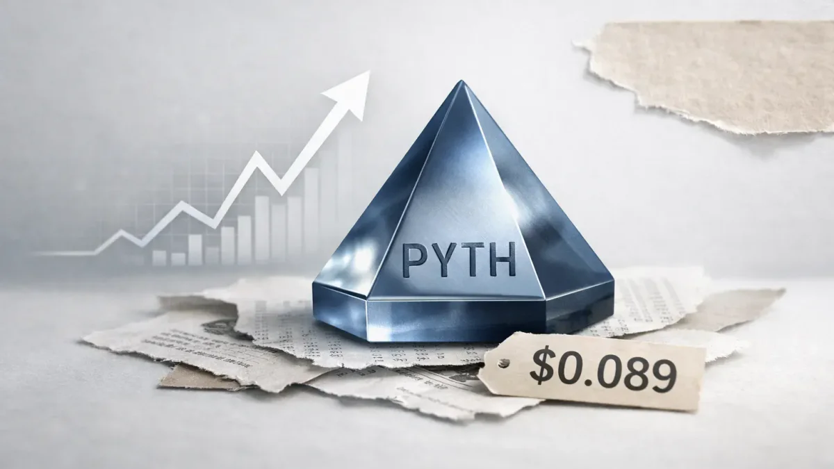 PYTH-Tokenpreis steigt um 10% und übersteigt 0,089 $