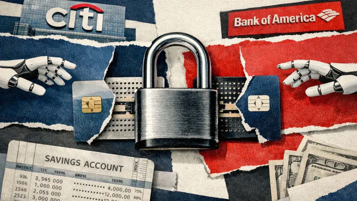 Citi und Bank of America beschränken den Zugriff von KI-Agenten auf Kundenkonten