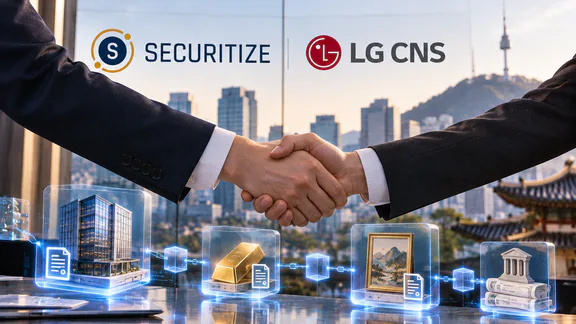 Securitize와 LG CNS, 한국에서 토큰화된 자산 개발을 위해 협력