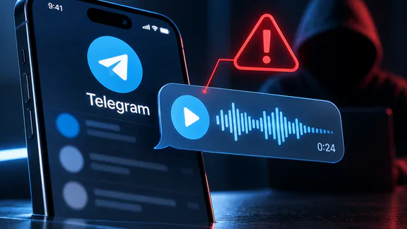 Telegram에 새로운 음성 사서함 해킹 방식 등장