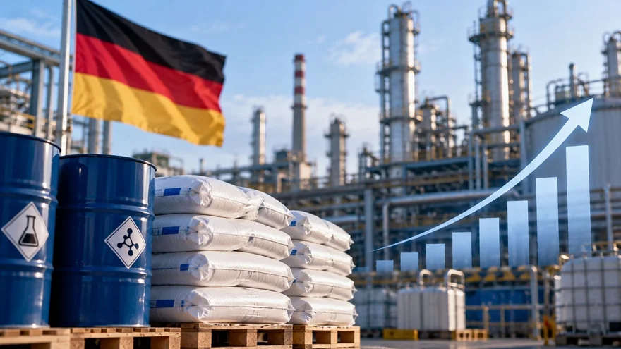 Sentiment in Germany's Chemical Industry Improves Thanks to Stock Replenishment