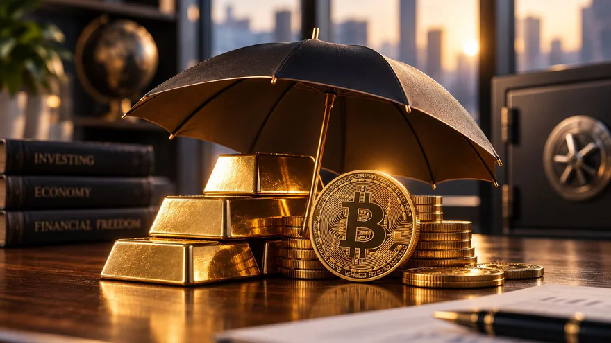 罗伯特·清崎将比特币和黄金比作金融问题的保险